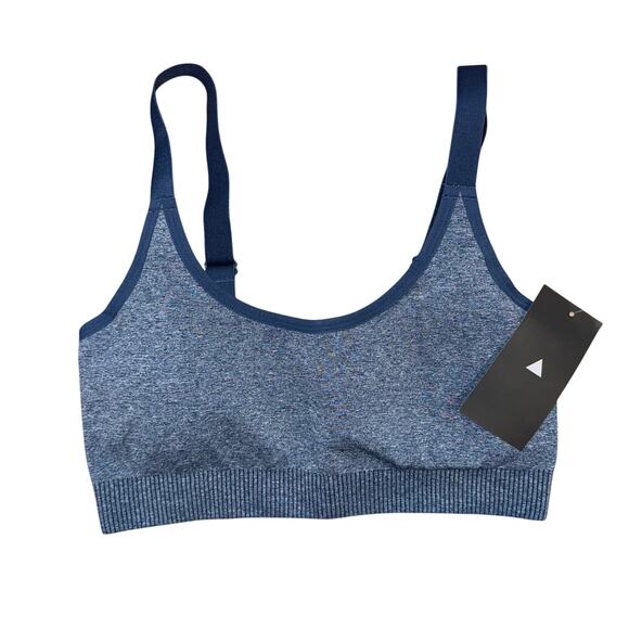 Balance Athletica - Vitality - Daydream Block Square Bra Navy Heather - Small - Picture 3 of 5